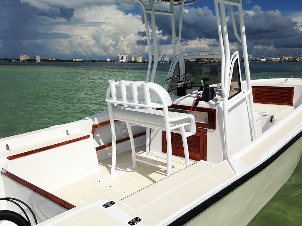 Sarasota Custom Boatworks restoration work 2