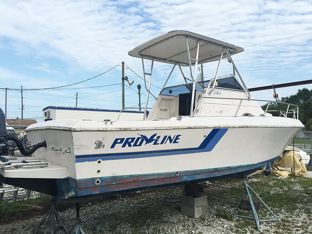 Sarasota Custom Boatworks restoration work 4